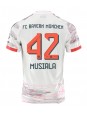 Moški Nogometna dresi replika Bayern Munich Jamal Musiala #42 Gostujoči 2025-26 Kratek rokav